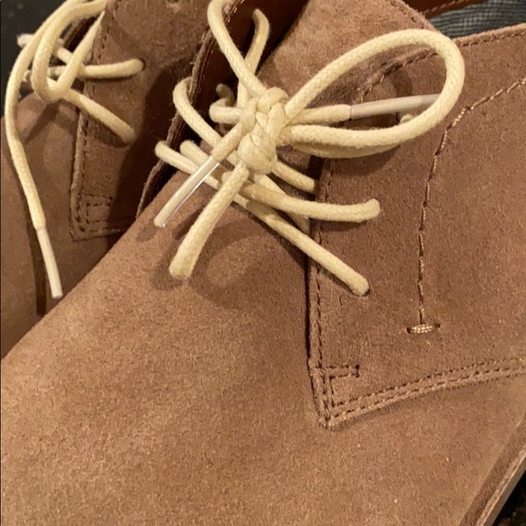 Kenneth Cole Reaction Tan Suede Boots - Picture 3 of 5